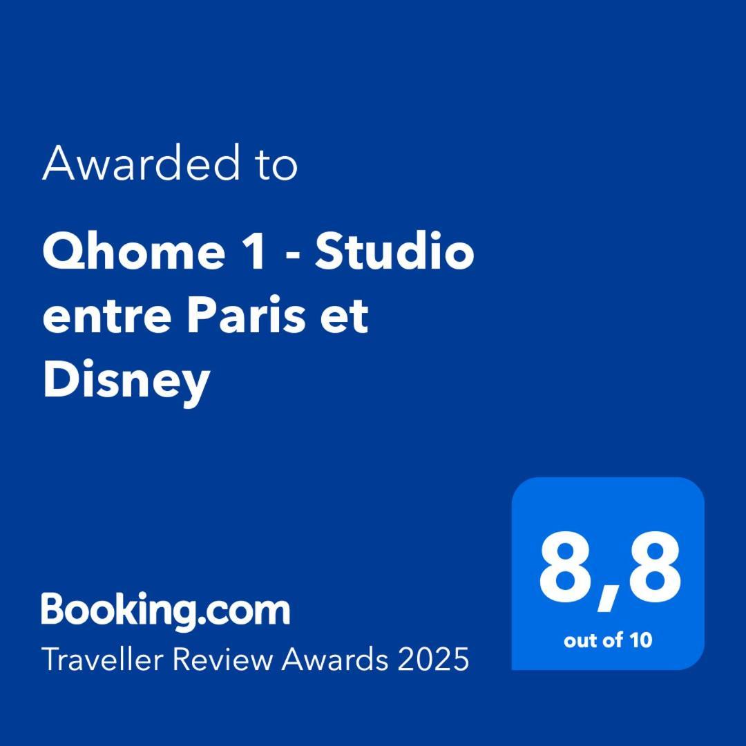 Qhome 1 - Studio Entre Paris Et Disney Villiers-sur-Marne Kültér fotó
